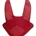 Orejeras HKM Sports Equipment Essentials color rojo, talla PONY - Imagen 2